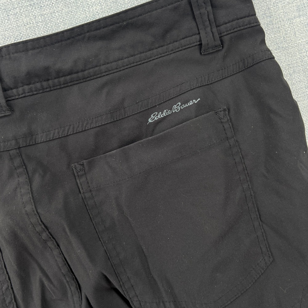 Eddie Bauer First Ascent Mens 34x34 (fit 35x33) Black Guide Pants Hiking Cargo - Picture 11 of 14